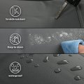 G-plus Leather Center Console Lid Armrest Jump Seat Cover Gray Compatible With 2013-2018 Dodge Ram