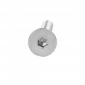 Uxcell M5x55mm 316 Stainless Steel Countersunk Flat Head Hex Socket Cap Screw 5pcs