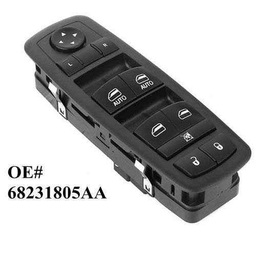 Electric Power Window Control Switch 68231805aa For Dodgeharger 2011 2014 Ram 1500 2500 3500 4500 5500 2016 Chrysler 300 C 2012