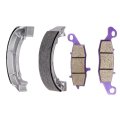 Carbon Fiber Brake Pads Shoes Front And Rear 706 Fa231 Fits For Kawasaki W650 2000 2001 2002 2 Pairs