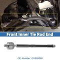 2pcs Front Inner Tie Rod Ends Kit Suspension Steering End For Dodge Ram 1500 2011-2012 2006-2010 Drag Link No Ev800898