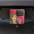 Wine Is Like A Push Up Bra For Your Personality Funny Tow Trailer Hitch Cover 1 25 In Receiver Black Abs Plastic With Uv