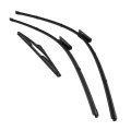 Wiper Blades Front Rear Set Replacement For Scenic 3 2009-2016 High Performance Window 