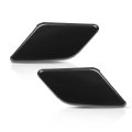 Front Left Right Side Headlight Washer Nozzle Cover Caps Pair For Volvo S40 V50 2008 2009 2010 2011 2012 39886377 39886397 