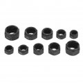 Bolt Extractor Set 10pcs Impact Nut Remover For Removing Damaged Dead Rusted Rounded-off Bolts