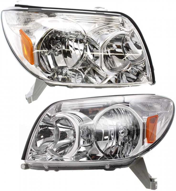 Evan Fischer Headlight Set For 2003 2004 2005 Toyota 4runner Assembly Composite Type Driver And Passenger Side
