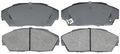 Raybestos Sgd409m Service Grade Semi-metallic Disc Brake Pad Set 