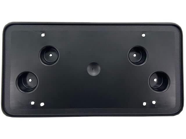 Dat Auto Parts Front License Plate Bracket Frame Cover Tag Holder Replacement For 2021 2023 Chevrolet Tahoe Suburban Black