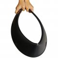 Universal Car Wheel Fender Flares 4 Piece Set 3 5 In Wide Body Arches Polyurethane Pu Material Black Modern Style Hm3566