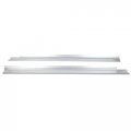 Hecasa Pair Outer Rocker Panel Slip-on Compatible With 2009-2018 Dodge Ram 1500 2500 3500 Truck Extended Cab