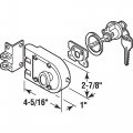 Prime-line U 9970 Deadlock Jimmy-resistant Design Prohibits Forced Entry By Spreading Of Door Frames A Single Cylinder Diecast