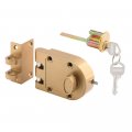 Prime-line U 9970 Deadlock Jimmy-resistant Design Prohibits Forced Entry By Spreading Of Door Frames A Single Cylinder Diecast