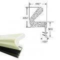 Door Weatherstrip Kerf-mounted Foam Style 82 White