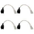 Front Rear Door Speaker Connector 2 Pair For Gmc 2017 2020 Acadia Plug And Play Wiring Harness Pure Copper Wire 