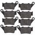 Niche Brake Pad Set For Ktm 250 300 450 200 Exc Mxc Husqvarna 701 Enduro Supermoto 75013090000 Rear Semi-metallic 4 Pack