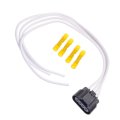 Electrical Connector For Buick Allure 2010 Plastic Oval Blade Terminal 17 25 In Harness Replaces 19300465 15306360 13585846 