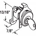 Prime-line S 4127 Mailbox Lock Replacement Multipurpose For Several Brands A Ilco 1003m Keyway Opens Counter-clockwise With 90a