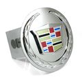 Cadillac Chrome Logo Tow Hitch Cover Plug 