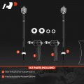 A-premium Set Of 4 Front Inner Outer Tie Rod End Kit Compatible With Chrysler Pacifica 2004 2005 2006 2007 2008 Replace Es3614