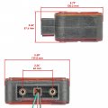 Caltric Right Side Tail Light Compatible With John Deere 5415 5425 5615 5625 5715 5725 6403 6603 1023e 1026r 2027r 3032e 3038e