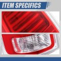 Rear Led Tail Lights Brake Lamps Assembly With Reverse Light Compatible Ram 1500 2500 3500 2013-2022 Driver Left Side Red Lens