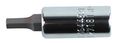 Hex Metric Bit Socket 1 4 In Sq Drive 8 0mm Crm-72 Tool Steel Industrial Bits With Chrome Plated Model 71327 