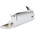 Chrome Rear Left Driver Side Bumper End Cap For 2008-2016 Ford F-250 F-350 F-450 Super Duty Heavy Gauge Metal With Parking 