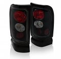 Dodge Ram Pickup Truck Altezza Tail Lights Black Smoke 