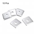 Uxcell Square Nuts M8x25mmx5mm Zinc-plated Metric Coarse Thread Assortment Kit 10 Pcs