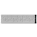 Ekena Millwork Cha04x00ns 4 1 4-inch H X 5 8-inch P 96-inch L Nestor Greek Key Chair Rail 