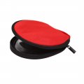 Uxcell Red Nylon Zipper Closure Car 20 Disc Cd Dvd Carry Case Holder Storage Bag Wallet