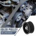 X Autohaux Lr035545 Car Engine Drive Belt Idler Pulley Accessory For Land Rover Discovery 3 0l 2017-2020