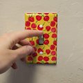 Cheery Cherries Plastic Wall Decor Toggle Light Switch Plate Cover 
