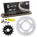 Niche Drive Sprocket Chain Combo For Honda Xr50r Front 14 Rear 37 Tooth 420hz Standard 118 Links