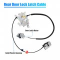 X Autohaux Rear Right Side Car Cab Door Lock Latchle Assembly Extended Cab For Ford F-250 F-350 F-450 F-550 1999-2007