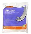 Frost King L344h Poly Foam Self-stick Weatherseal Tape With Open Cell Maximum Compression White 
