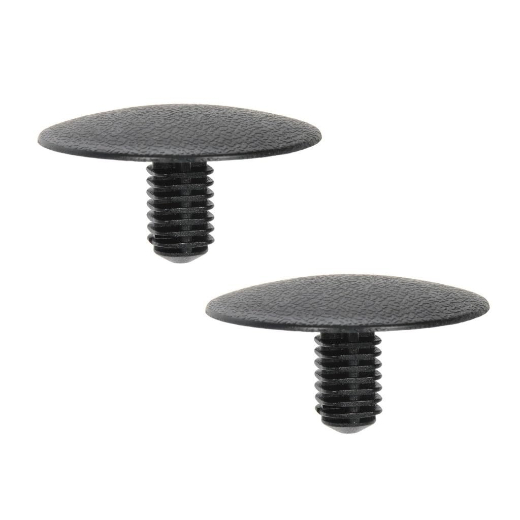 Hood Insulation Retainers Plastic Material Black Round Shape 0 23 Inches Fastener Hole Size  Millimeters Head Diameter 0 Mount
