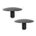 Hood Insulation Retainers Plastic Material Black Round Shape 0 23 Inches Fastener Hole Size  Millimeters Head Diameter 0 Mount 