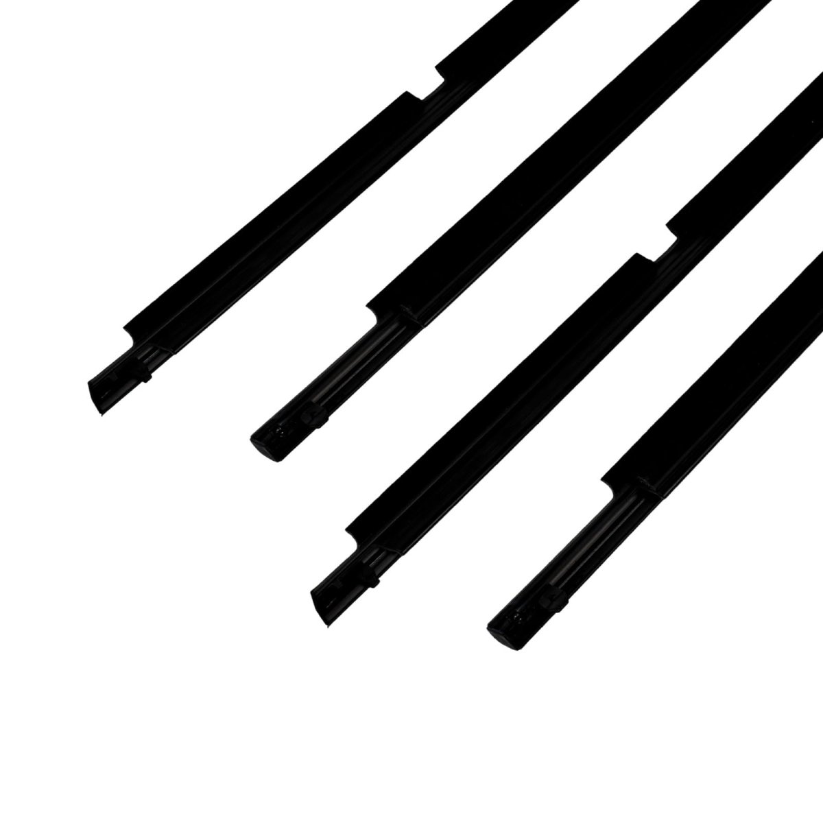 Premium Window Molding Trim Perfect Fit For 2008 2009 2010 Toyota Highlander Replaces Part Numbers 75720-0e030 75710-0e030