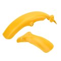 Front Rear Fender Set Yellow Mudguard For Suzuki Jr50 1978-1999 53111-04420-25y 63111-04411-25y 