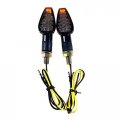 Tdpro 15 Led Blinker Turn Signal Indicators Amber Light For Dirt Bike Black