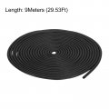 Uxcell Foam Rubber Weather Seal Strip 4mm 5 32 Diameter 9 Meters 29 53ft Long Round Epdm For Diy Gasket Warehouse Pads Tubing