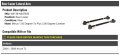 Rear Lower Lateral Arm Compatible With 2004-2008 Acura Tl
