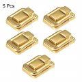 Uxcell Toggle Catch Lock 48mm Retro Decorative Golden Hasp W Screws For Suitcase Chest Trunk Latch Clasp Pack Of 5
