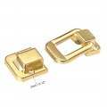 Uxcell Toggle Catch Lock 48mm Retro Decorative Golden Hasp W Screws For Suitcase Chest Trunk Latch Clasp Pack Of 5