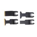 104 Pcs Oscillating Multi Tool Blade Set For Wood Metal Plastic Titanium Coated Blades With 4 Sanding Pads And 80 Sandpapers 