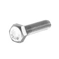 M6-1 X 25mm Left Hand Hex Head Bolt 304 Stainless Steel Reverse Fully Threaded Fastener Screws Bolts For Machinery Automobiles 
