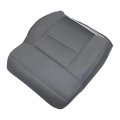 Secosautoparts Passenger Side Top Lean Back Cloth Seat Cover Compatible With Ford F-150 F150 Gray 2004-2008