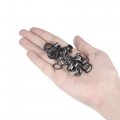 Uxcell Grommets Eyelets With Washers Kit 13 5 X 8 7mm Alloy Grommet For Diy Or Craft Projects Black 200 Set