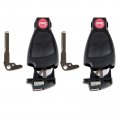 Ocpty 2x Uncut Keyless Entry Remote Key Fob Shell Replacement For Specific Mbz Series Iyz 3312